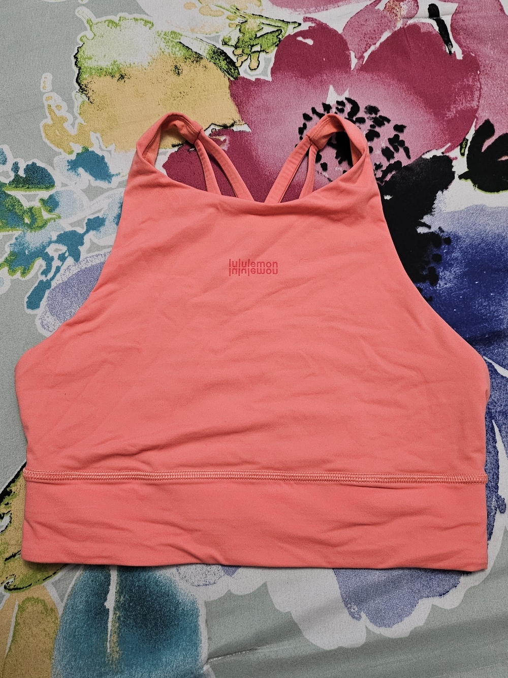 lululemon athletica Women's Coral Sports Bra - Strappy High Neck
